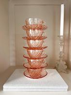 Arcoroc Rosaline Roze Kopjes & Schotels - Set van 6, Antiek en Kunst, Antiek | Glas en Kristal, Ophalen of Verzenden
