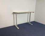 4 x Zit/sta bureau (elektrisch), licht eiken blad, 160 x 80