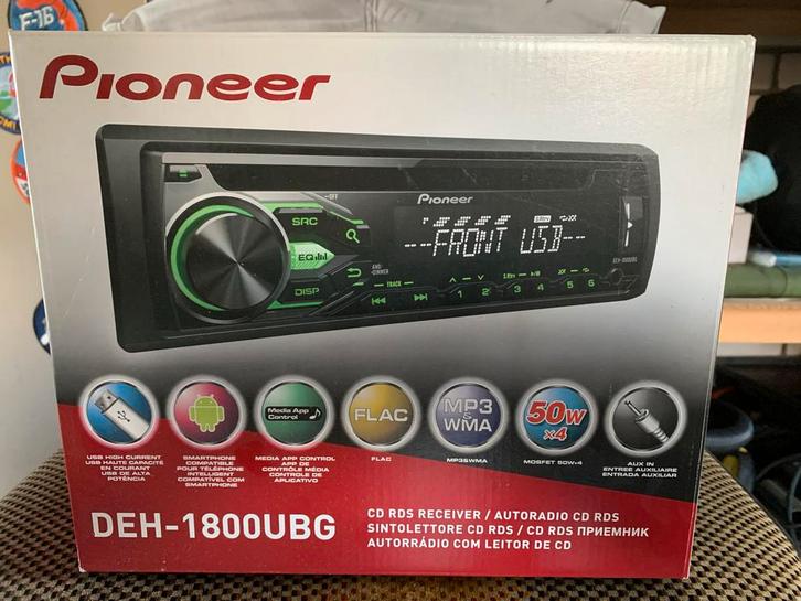 Pioneer DEH-1800UBG Autoradio - Nieuw in Doos!, Auto diversen, Autoradio's, Nieuw, Ophalen