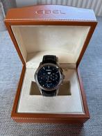 Ebel Classic Hexagon Chrono in uitstekende conditie!, Overige merken, Leer, Staal, Ophalen of Verzenden