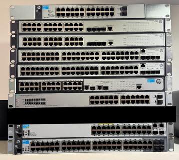Diverse HP switches t.e.a.b. beschikbaar voor biedingen