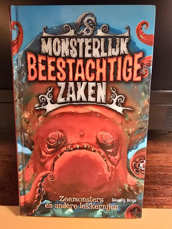 Monsterlijk Beestachtige Zaken - Zeemonsters, Boeken, Kinderboeken | Jeugd | onder 10 jaar, Gelezen, Fictie algemeen, Ophalen of Verzenden