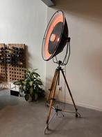 XXXL Filmlamp op Berlebach Statief - Eyecatcher!, Huis en Inrichting, Lampen | Vloerlampen, Ophalen, Zo goed als nieuw, Hout, 200 cm of meer