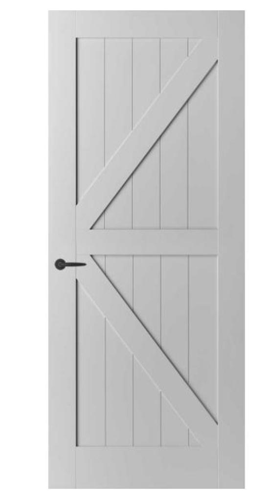 Binnendeur Aspen XL, Doe-het-zelf en Verbouw, Deuren en Horren, Nieuw, Binnendeur, 215 cm of meer, 80 tot 100 cm, Hout, Ophalen