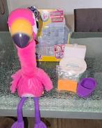 Gotta go flamingo, zgan met doos!, Kinderen en Baby's, Speelgoed | Overig, Ophalen of Verzenden, Zo goed als nieuw, Jongen of Meisje