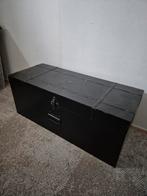 Kist zwart, Huis en Inrichting, Woonaccessoires | Kisten, Ophalen, 50 tot 100 cm, 50 tot 75 cm, Minder dan 50 cm