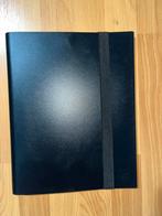 9 POCKET BINDER MAP - ZWART, Verzenden, Zo goed als nieuw
