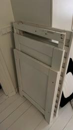 Bedje h110,  70 br, 120 cm lang wit, Kinderen en Baby's, Ophalen of Verzenden, Zo goed als nieuw, Ledikant