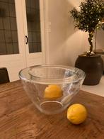 Dubbelwandige Fruitschaal, Ophalen, Gebruikt, Schaal, Rond