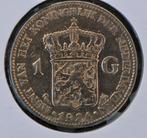 Zilveren Gulden uit 1924 - Wilhelmina, Postzegels en Munten, Munten | Nederland, Ophalen of Verzenden, Koningin Wilhelmina, 1 gulden