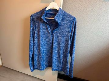 Crivit Sportshirt Maat M Blauw beschikbaar voor biedingen