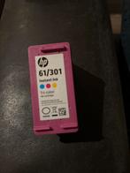HP Instant Ink Cartridge 61/301 - Kleur, Computers en Software, Printerbenodigdheden, Ophalen of Verzenden, Nieuw, Cartridge, Hp