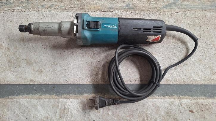 2x Makita GD0800C en GD0811C Stiftfrees rechte slijper., Auto diversen, Autogereedschap, Zo goed als nieuw, Ophalen of Verzenden