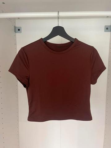 Bruine SHEIN Top | Maat M | Trendy & Basic | Goede Staat  beschikbaar voor biedingen