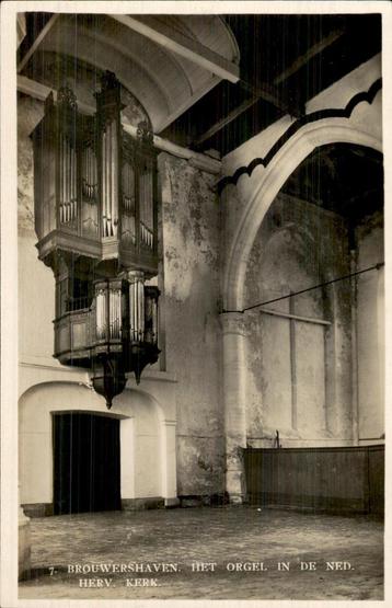 Brouwershaven met orgel in de ned. herv. kerk beschikbaar voor biedingen