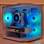 RTX 3070 ULTRA WHITE Game PC | Ryzen 5 | 32Gb 500Gb | NIEUW, Computers en Software, Desktop Pc's, RTX AMD RYZEN INTEL WIT WHITE GAMING GAME PC