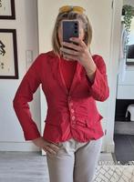 Rode dames blazer / jasje van Steilmann | maat 36 | ZGAN, Ophalen of Verzenden, Jasje, Maat 36 (S), Rood