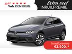 Volkswagen Polo 1.0 TSI Life Edition | Multimedia pakket | C, Auto's, Volkswagen, Voorwielaandrijving, Stof, Zwart, Bedrijf