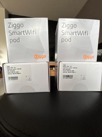 4x Nieuwe Ziggo Smart Wifi Pods beschikbaar voor biedingen