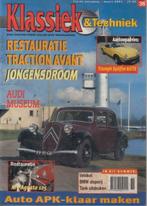 Klassiek & Techniek 36 2001 : Citroen Traction Avant - Lomax, Boeken, Gelezen, Algemeen, Klassiek & Techniek, Ophalen of Verzenden
