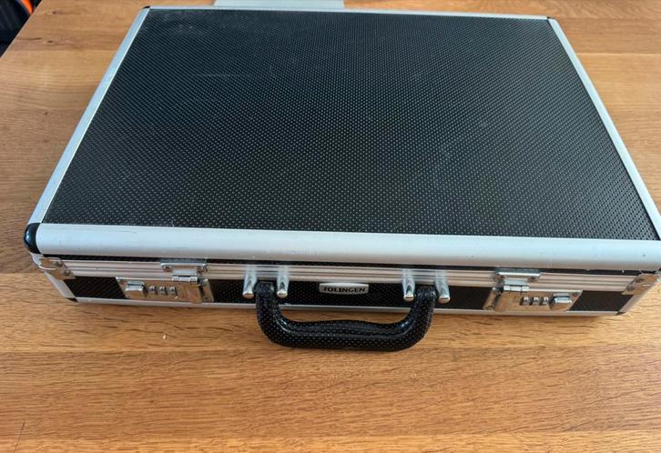 Solingen hard case koffer met slot, Sieraden, Tassen en Uiterlijk, Koffers, Zo goed als nieuw, Overige materialen, Minder dan 50 cm