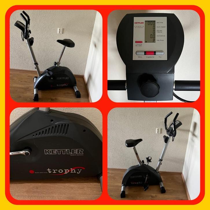 219. Hometrainer merk Kettler Trophy, Sport en Fitness, Fitnessapparatuur, Gebruikt, Hometrainer, Ophalen