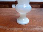 Vintage opaline vaasje met verguld randje, Murano, Ophalen of Verzenden