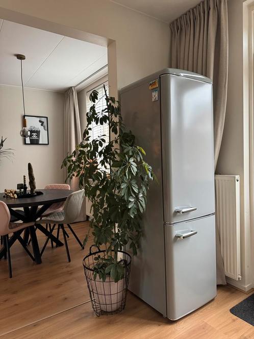 Gave koelkast met vriezer  ( Audi Nardo Grey ), Witgoed en Apparatuur, Koelkasten en IJskasten, Zo goed als nieuw, Zonder vriesvak