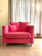 Fuchiarose loveseat, Gebruikt, Ophalen