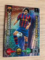 Panini Super Strikes CL 2009-2010 Zlatan Ibrahimović, Ophalen of Verzenden, Gebruikt, Buitenlandse clubs, Spelerskaart