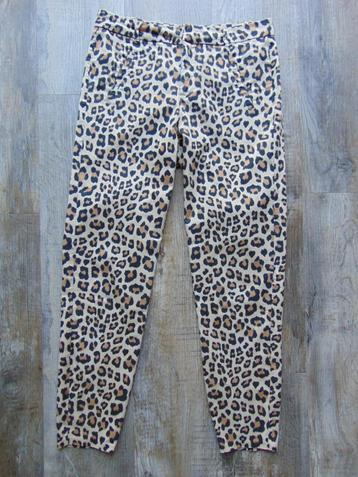 Lange broek bruin panterprint maat M beschikbaar voor biedingen