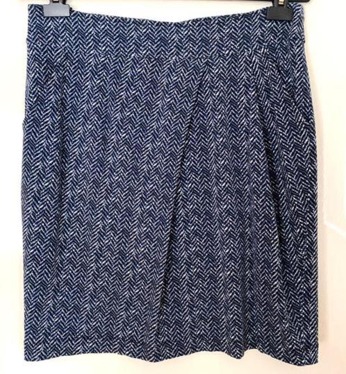 Purdey rok maat 42/44, Kleding | Dames, Rokken, Zo goed als nieuw, Maat 42/44 (L), Blauw, Boven de knie, Ophalen of Verzenden