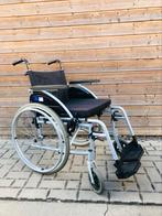 Opvouwbare inklapbare lichtgewicht rolstoel met kussen, Diversen, Ophalen of Verzenden, Inklapbaar, Zo goed als nieuw, Duwrolstoel