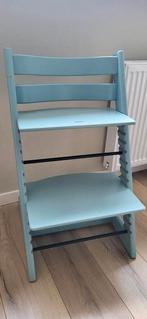 Stokke tripp trapp lichtblauw, Kinderen en Baby's, Kinderstoelen, Ophalen, Gebruikt, Meegroeistoel