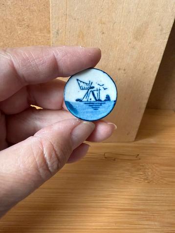 Bord delfts blauw - 2.9cm - keramiek beschikbaar voor biedingen
