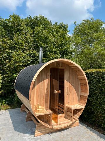 Barrel Sauna’s  beschikbaar voor biedingen