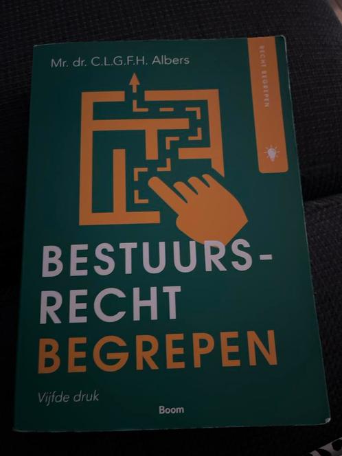 Bestuursrecht Begrepen - Albers 9789462128828, Boeken, Studieboeken en Cursussen, Zo goed als nieuw, HBO, Gamma, Ophalen of Verzenden