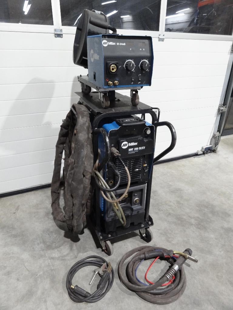 Mig/Mag lasapparaat Miller XMT 350  CC/CV watergekoeld
