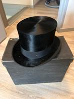 Elegante zwarte hoge hoed maat 54, Ophalen, Heren