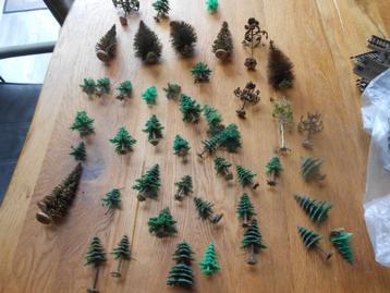 Bomen, ruim 45 stuks, voor o.a. Märklin Trix Roco enz enz beschikbaar voor biedingen