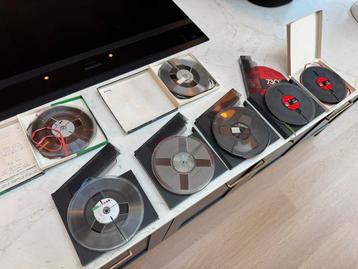 7 Bandrecordertapes divers Philips-BASF SuperLH-EMI beschikbaar voor biedingen