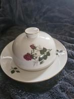 Ronde botervloot met roosjes - gaaf!, Ophalen of Verzenden