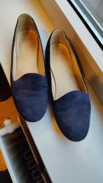 Donkerblauwe loafers Manfield (maat 39), Ophalen, Blauw, Instappers, Zo goed als nieuw