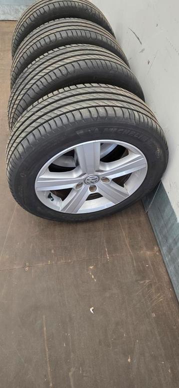 205 55 R16 4x Michelin Banden met Vw Velgen  beschikbaar voor biedingen