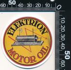 Sticker: Elektrion Motor Oil, Auto of Motor, Ophalen of Verzenden