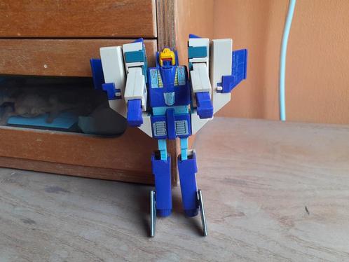 Transformers g1 blitzwing vintage figuur robot, Verzamelen, Transformers, Gebruikt, G1, Ophalen of Verzenden