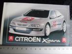 sticker citroen xsara logo total michelin, Verzamelen, Stickers, Auto of Motor, Zo goed als nieuw, Verzenden