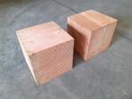 Douglas blokken 400x400x400mm - per 2 stuks - Op=Op, Ophalen of Verzenden, Minder dan 180 cm, Palen