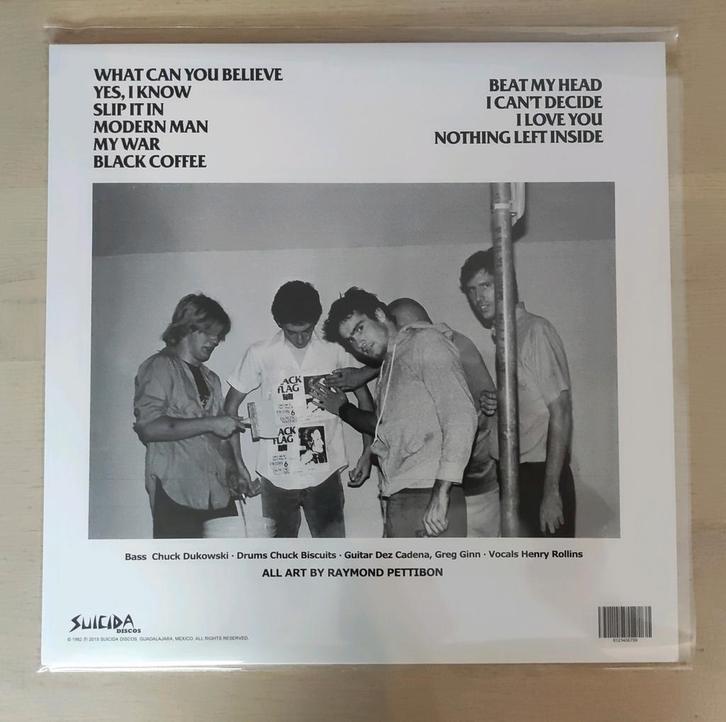 Black Flack -demo 1982, Cd's en Dvd's, Vinyl | Rock, Zo goed als nieuw, Alternative, 12 inch, Ophalen of Verzenden