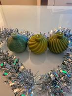 Kerstbal Kaars - Handgemaakt, Overige materialen, Nieuw, Ophalen of Verzenden, Kaars